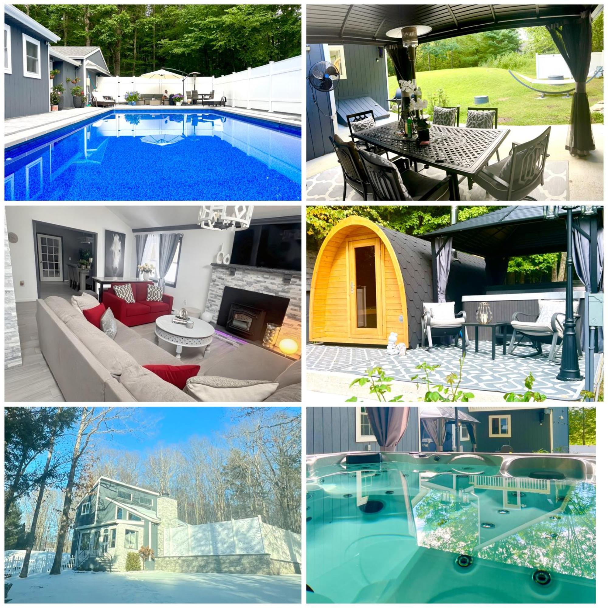 Amazing Poconos House . Sauna/Hot Tub/Private Pool East Stroudsburg Zewnętrze zdjęcie